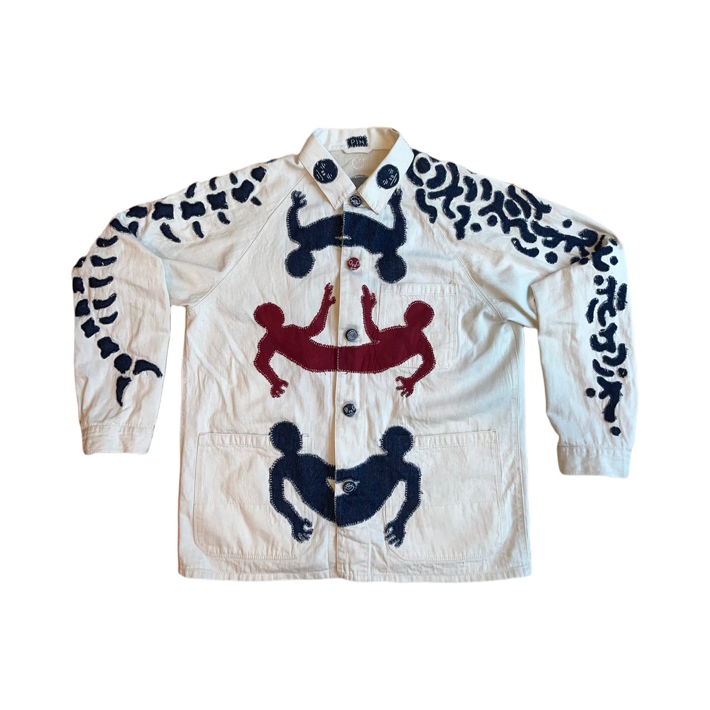 Faces in the Fray Denim Jacket