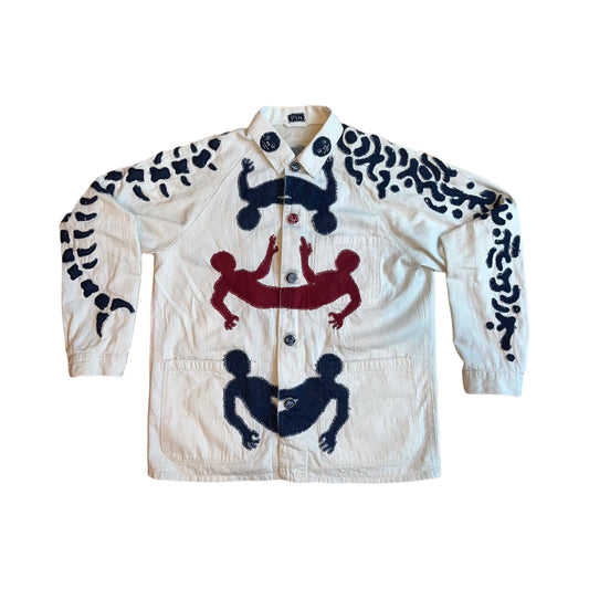 Faces in the Fray Denim Jacket